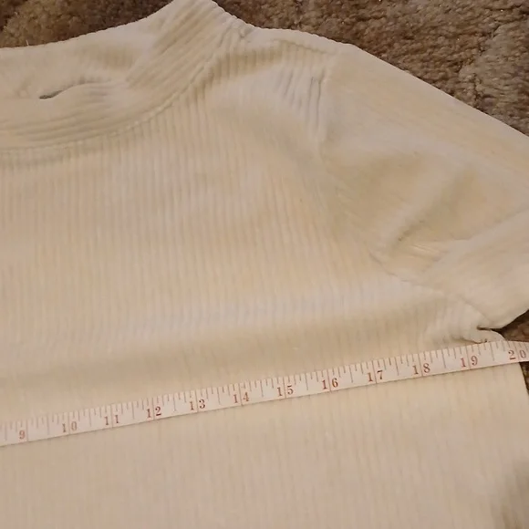 Cozy Cream Cotton Blend Ribbed Set - Picture 4 of 9